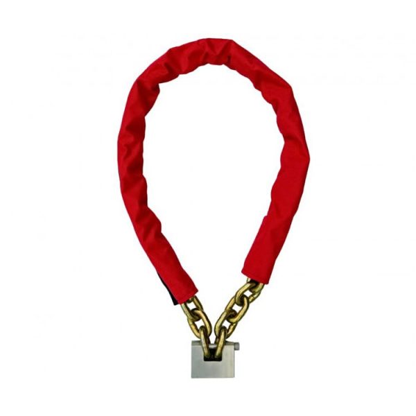 Bulldog MC55 13mm Alloy Chain 1.5m Long With 85mm Steel Block Padlock