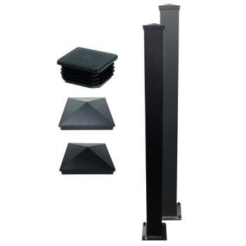 Gate Post and Cap - Heavy Duty