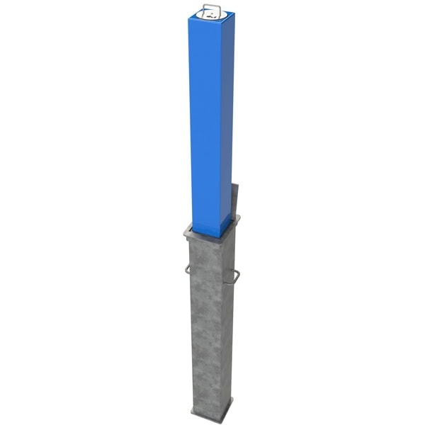 Powder Coated Square Lift 850mm Lift Assist Telescopic Security Post