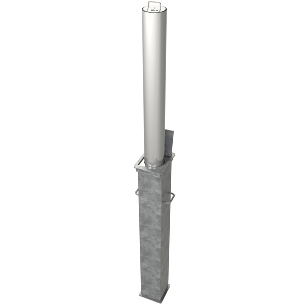 Stainless Steel Round 850mm Lift Assist Telescopic Security Post