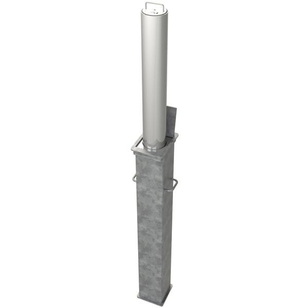 Stainless Steel Round 670mm Lift Assist Telescopic Security Post