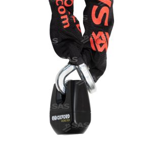 Heavy Duty 2000x14mm Sq Shackle Chain & Monster Padlock