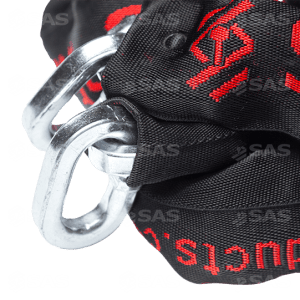 Heavy Duty 1500x10mm Sq Shackle Chain with Woven Sleeve