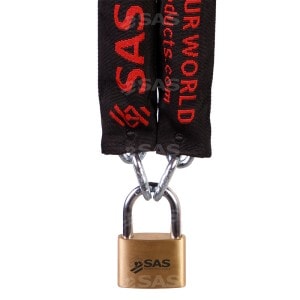 MULTI-PURPOSE 1000x6mm Chain and UB50 Padlock