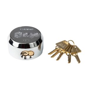 HD71 Round Solid Steel Secure Padlock, Hardened