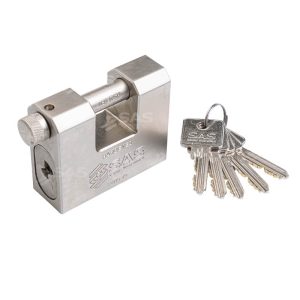 HD85-75 Solid Hardened Steel Padlock, 75mm, with 5 keys