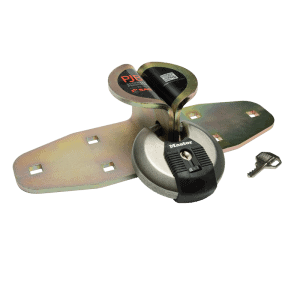 PJB316- Universal Security Hasp & Master M50D Lock/ Fixings