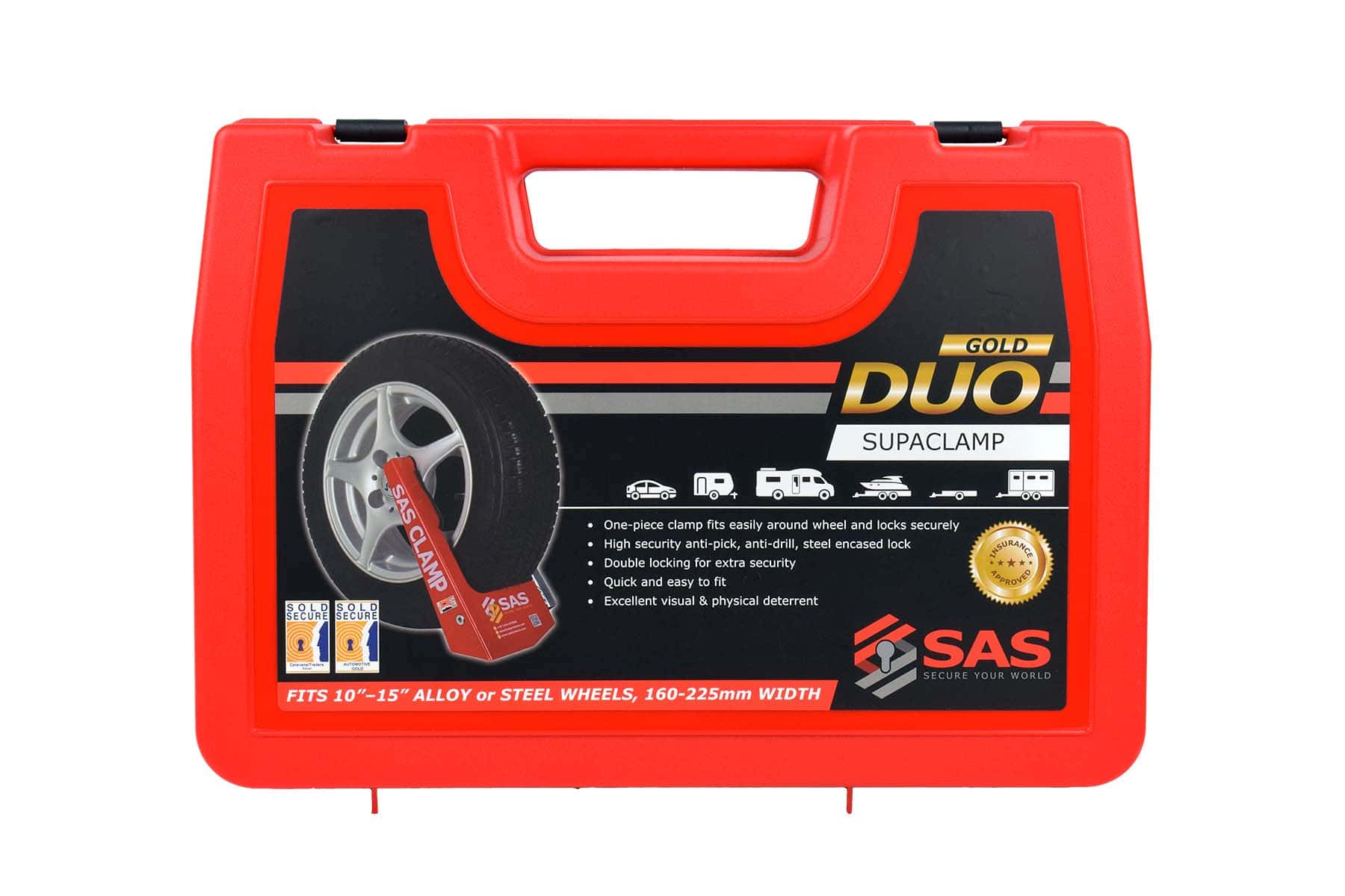 Supaclamp Duo Gold Wheelclamp - Image 7