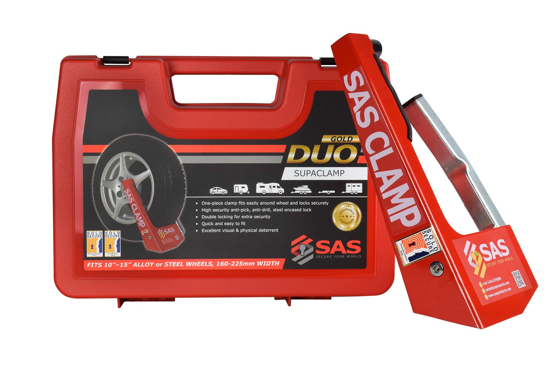 Supaclamp Duo Gold Wheelclamp - Image 8