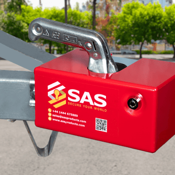 SAS Original HL3 Hitchlock for Unbraked Trailers with Y-shaped hitch coupling