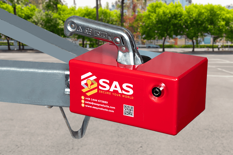 SAS Original HL3 Hitchlock for Unbraked Trailers with Y-shaped hitch coupling
