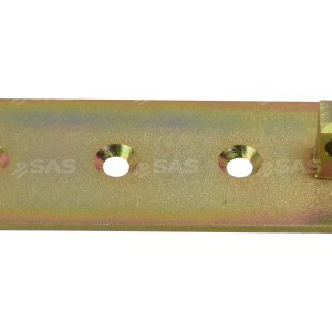 PJB320 - Garage Defender White, Bolt Down, with Padlock - Image 4