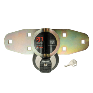 PJB316- Universal Security Hasp & Master M50D Lock/ Fixings - Image 5