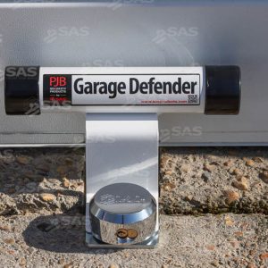 PJB301 - Garage Defender Master Black, Bolt Down, with Padlock - Image 8