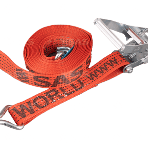 RS5-4 HD Ratchet Strap, 2500daN, 4m x 50mm Strap with Claw hooks