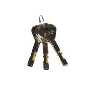 Lock w 3 Keys for SupaClamp Duo Gold Wheel Clamp - Image 4