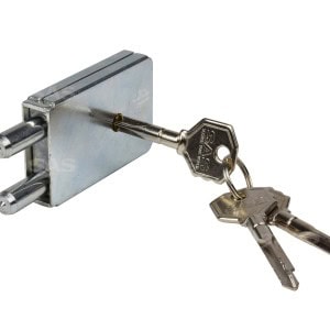 Replacement lock for fortress hitchlock range