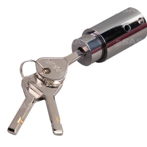 Trailer door lock