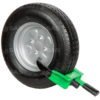 SAS green V2 Compact wheelclamp